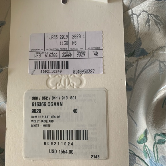 Never Worn Alexander McQueen Halter Party dress - Picture 7 of 7